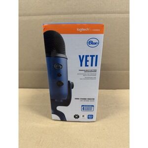 Logitech Blue Yeti Premium MultiPattern USB Condenser Microphone PC/Mac Midnight